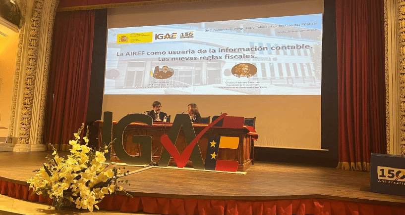 Cristina Herrero aniversario IGAE. Octubre 2024