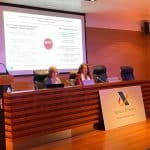 Cristina Herrero en las jornadas de recaudación de la AEAT en Zaragoza. Noviembre 2024